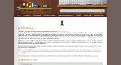 Desktop Screenshot of mediatheque.msesud.fr